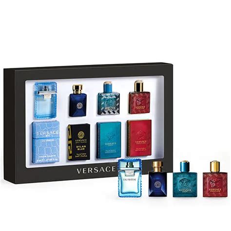 versace co ord set men's|Versace men's mini gift set.